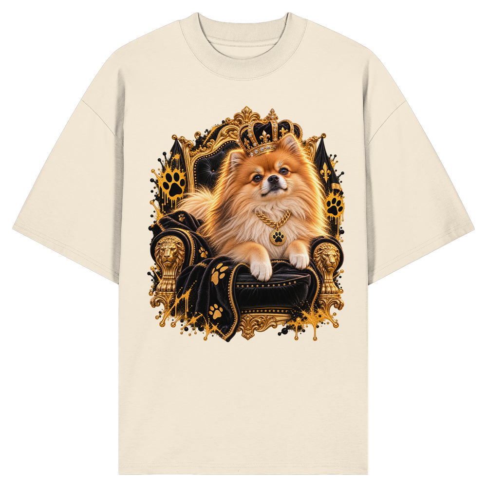 Pomeranian - King - Organic Oversize Shirt