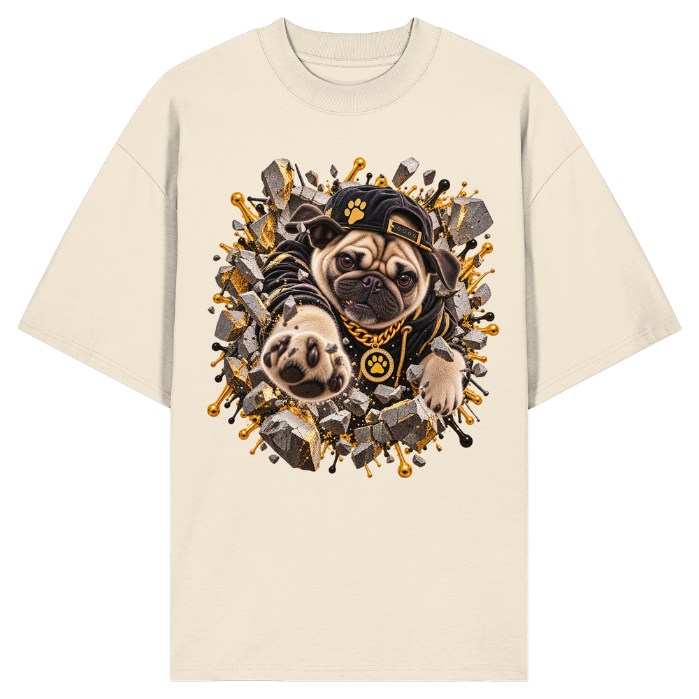 Mops - Breaking Through - Organic Oversize Shirt