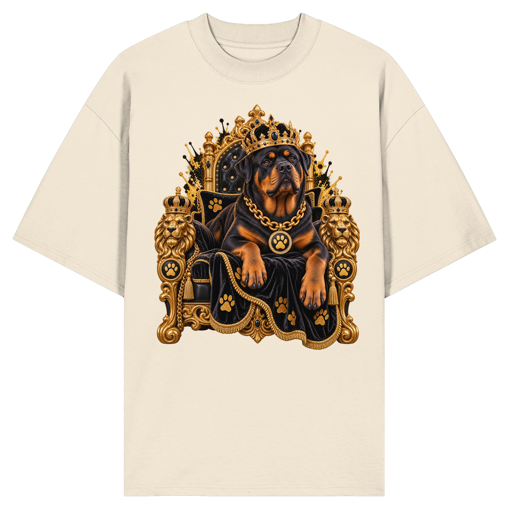 Rottweiler - King - Organic Oversize Shirt