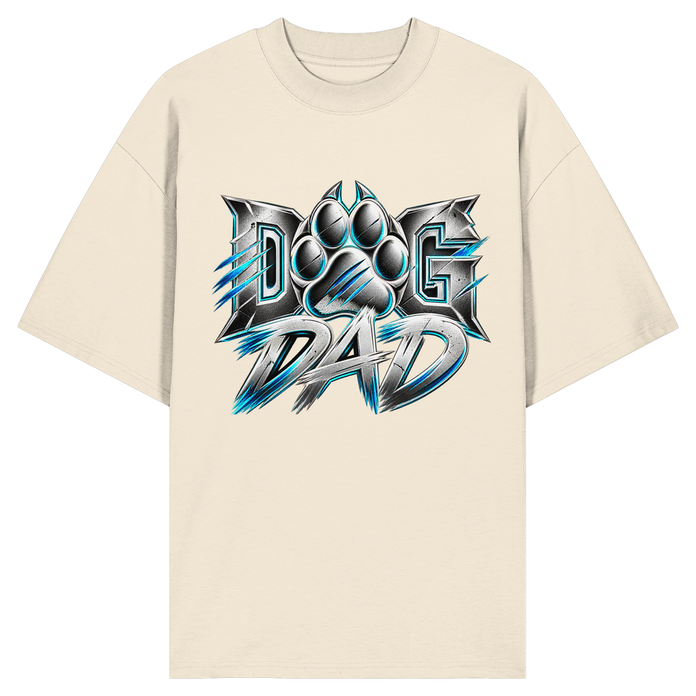 Dog Dad - Organic Oversize Shirt – Bild 5