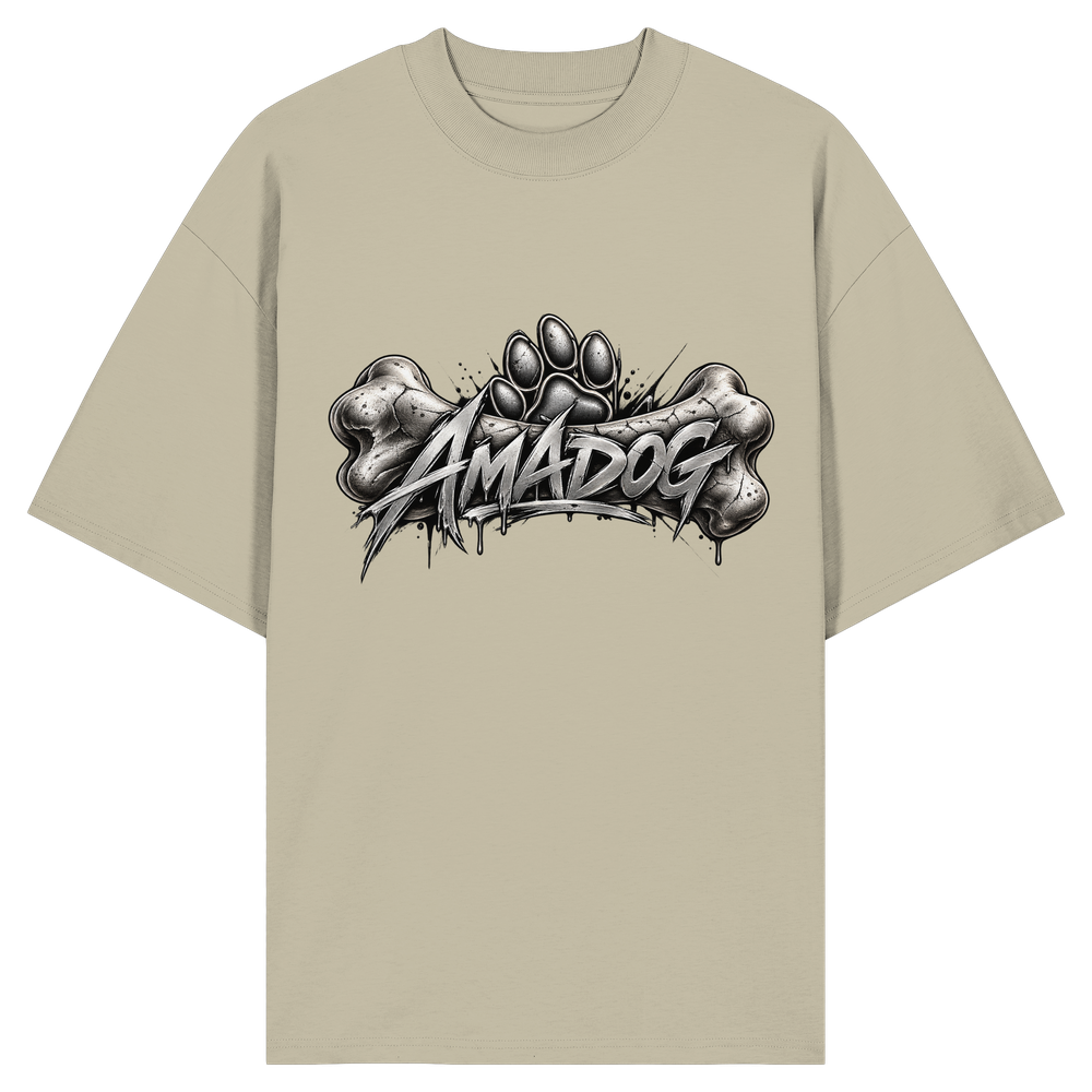 AMADOG Bone - Organic Oversize Shirt – Bild 4