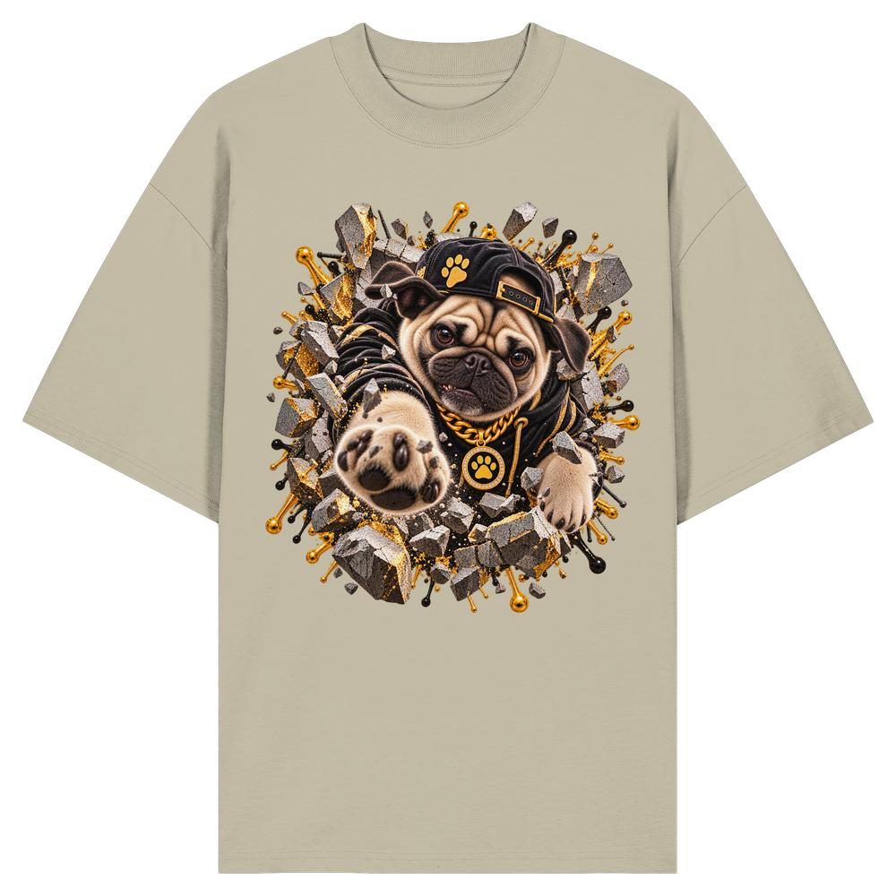 Mops - Breaking Through - Organic Oversize Shirt