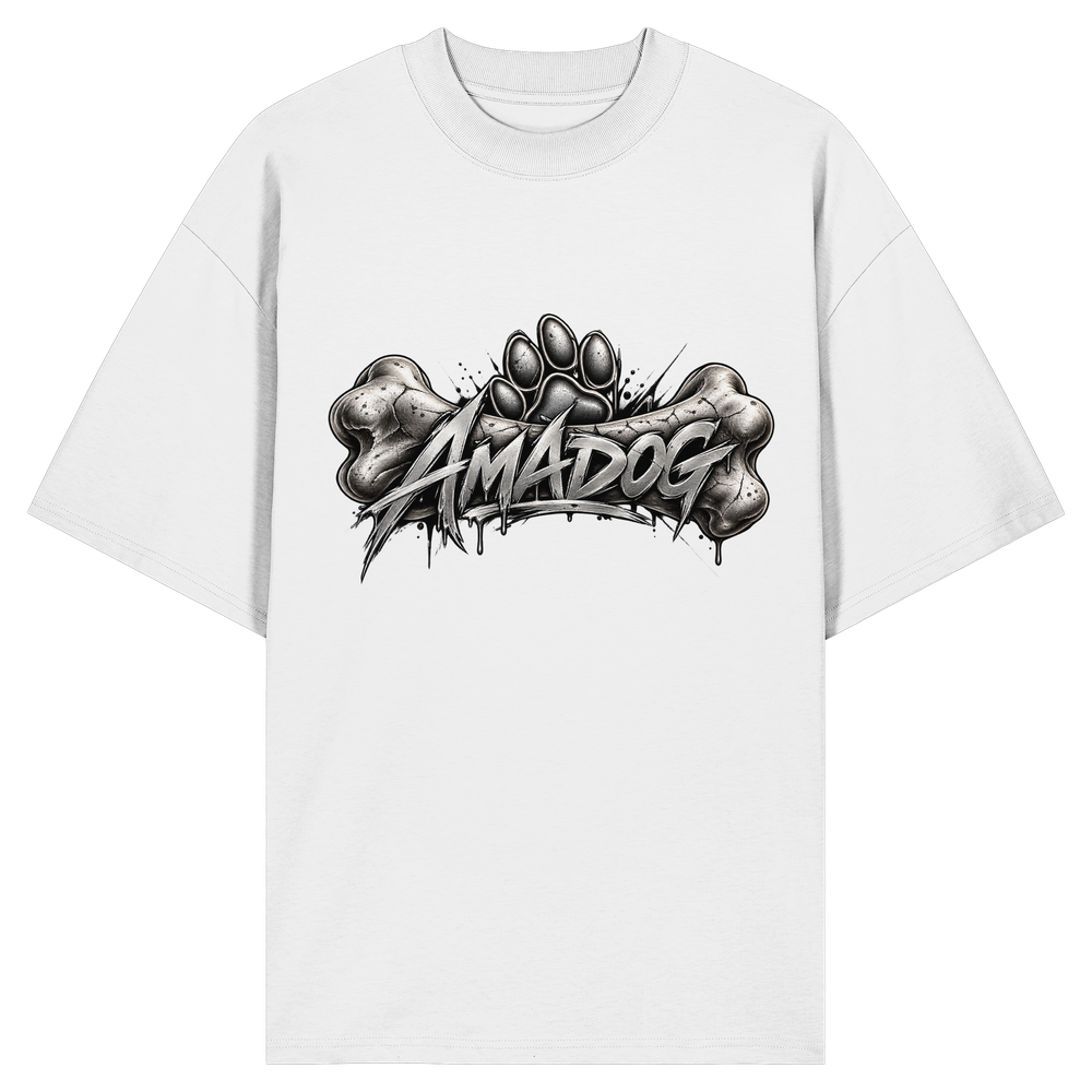 AMADOG Bone - Organic Oversize Shirt