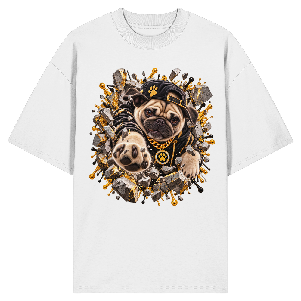 Mops - Breaking Through - Organic Oversize Shirt