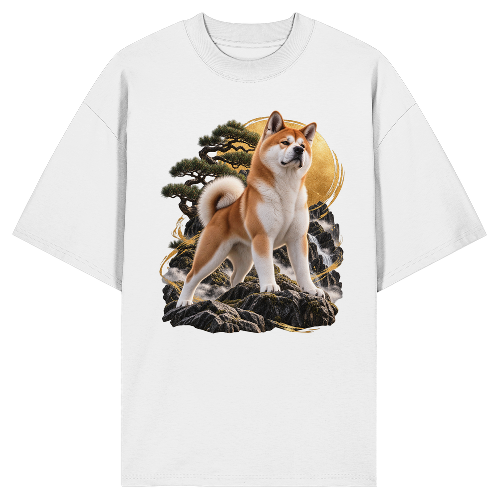 Akita - Power - Organic Oversize Shirt – Bild 2