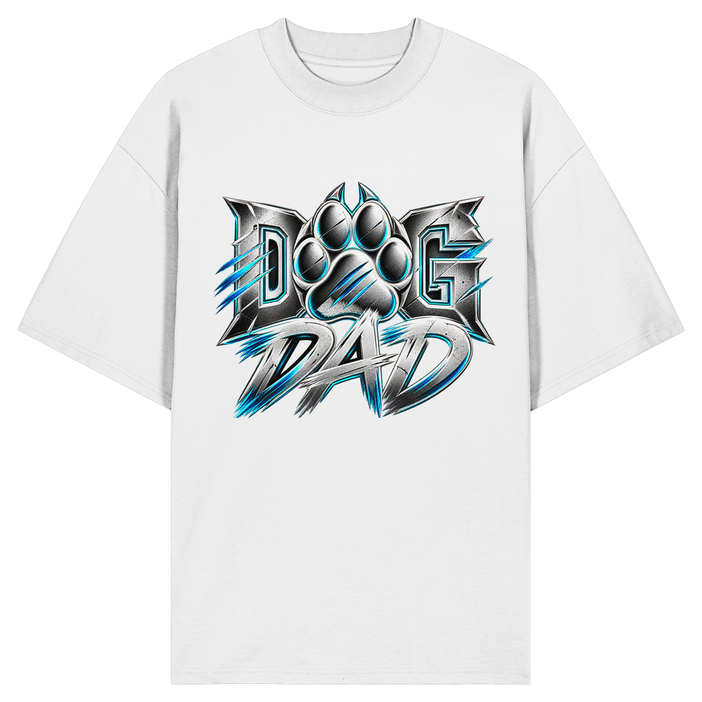 Dog Dad - Organic Oversize Shirt – Bild 2