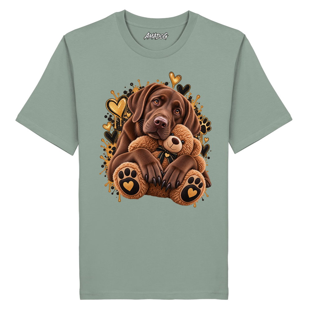 Labrador - Cuddle - Organic Shirt – Bild 4