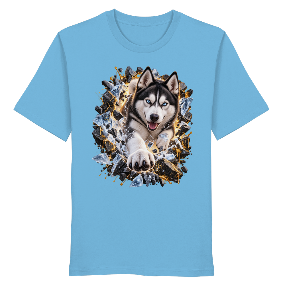 Husky - Breaking Through - Organic Shirt
