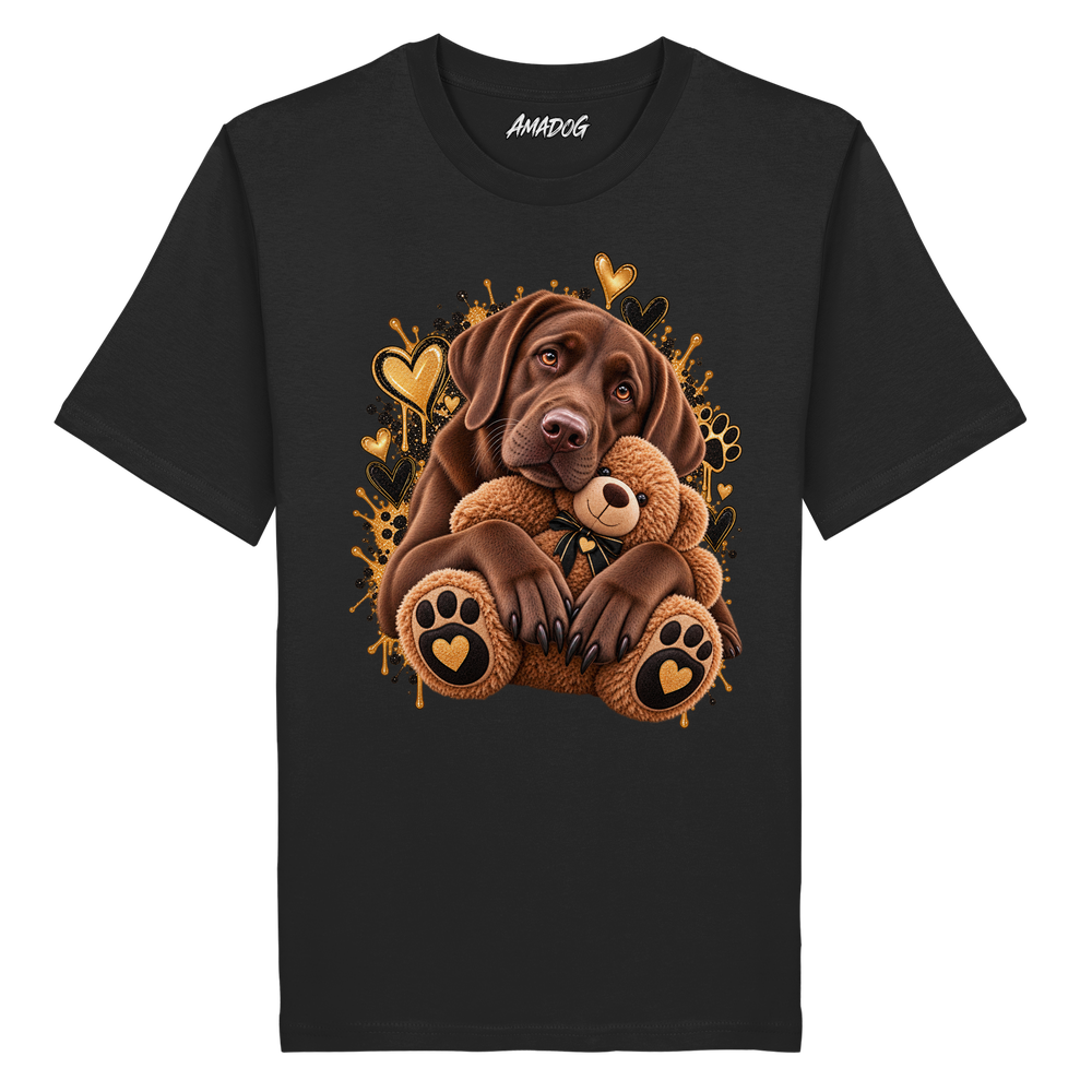 Labrador - Cuddle - Organic Shirt – Bild 2