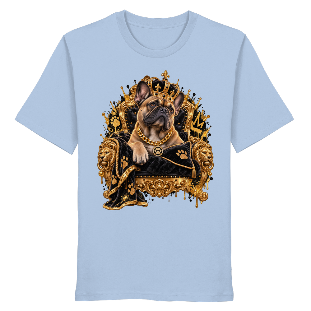 Französische Bulldogge - King - Organic Shirt