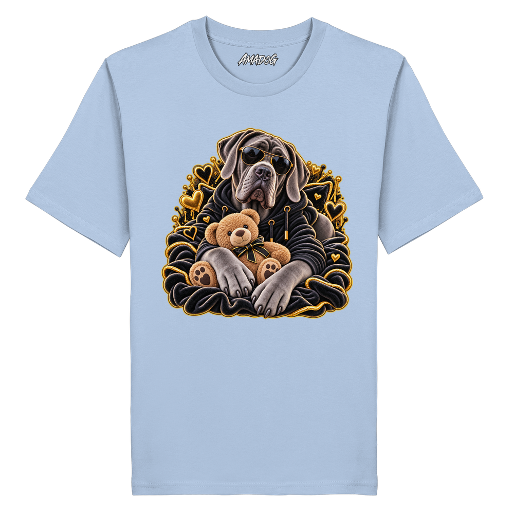 Deutsche Dogge - Cuddle - Organic Shirt – Bild 9