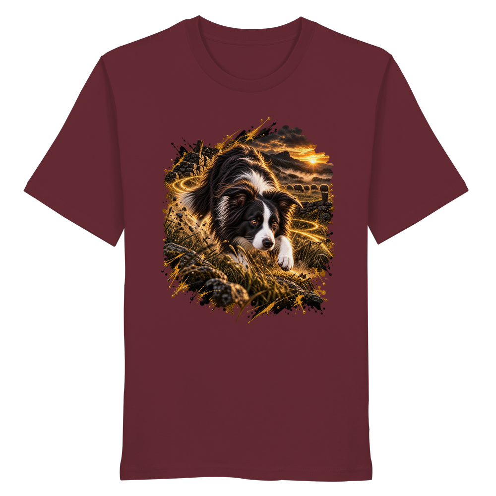 Border Collie - Power - Organic Shirt – Bild 5