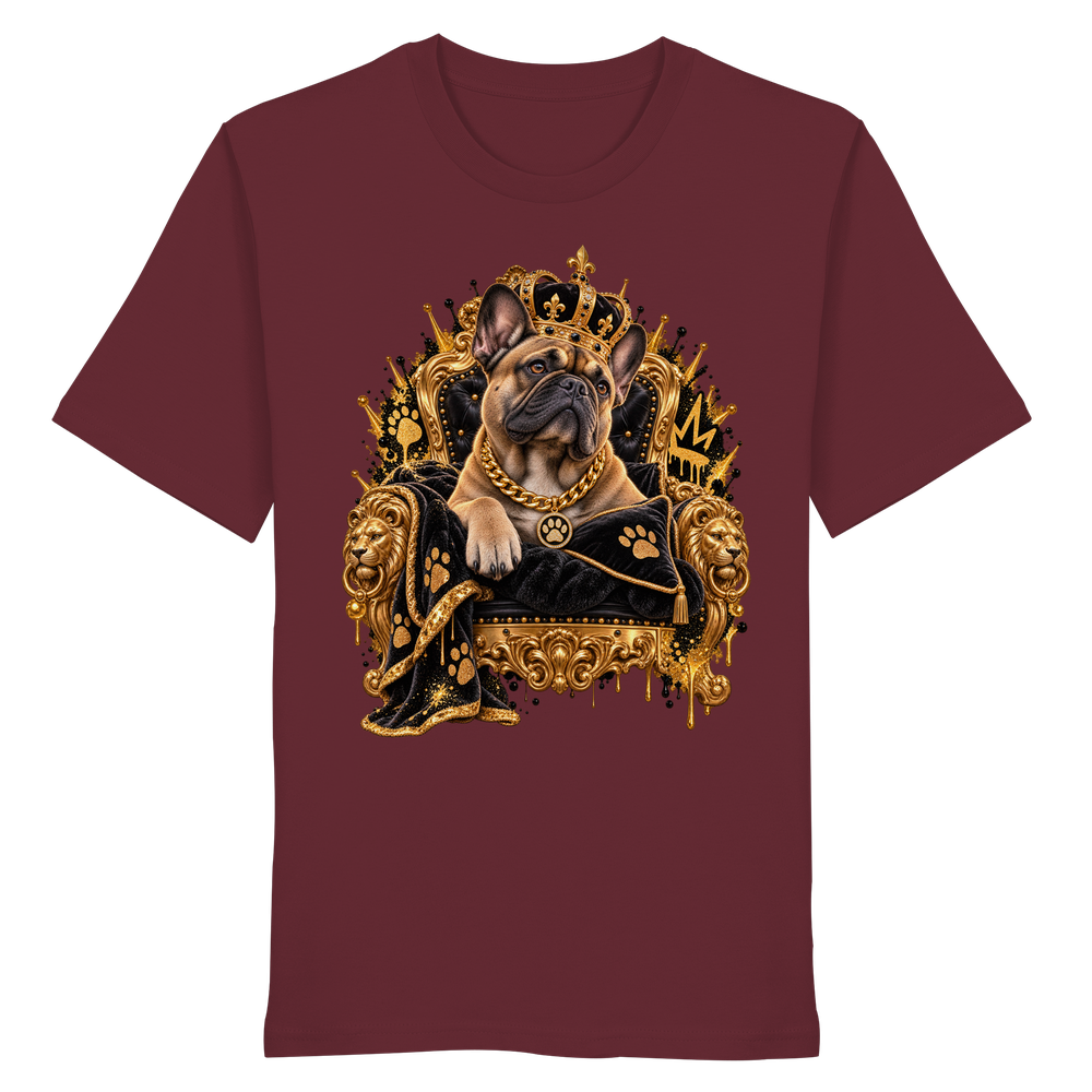 Französische Bulldogge - King - Organic Shirt