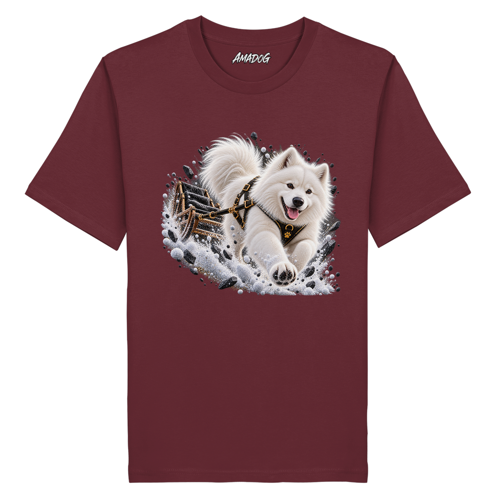 Samojede - Power - Organic Shirt – Bild 7