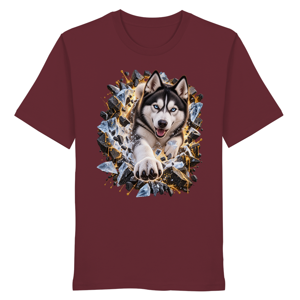 Husky - Breaking Through - Organic Shirt