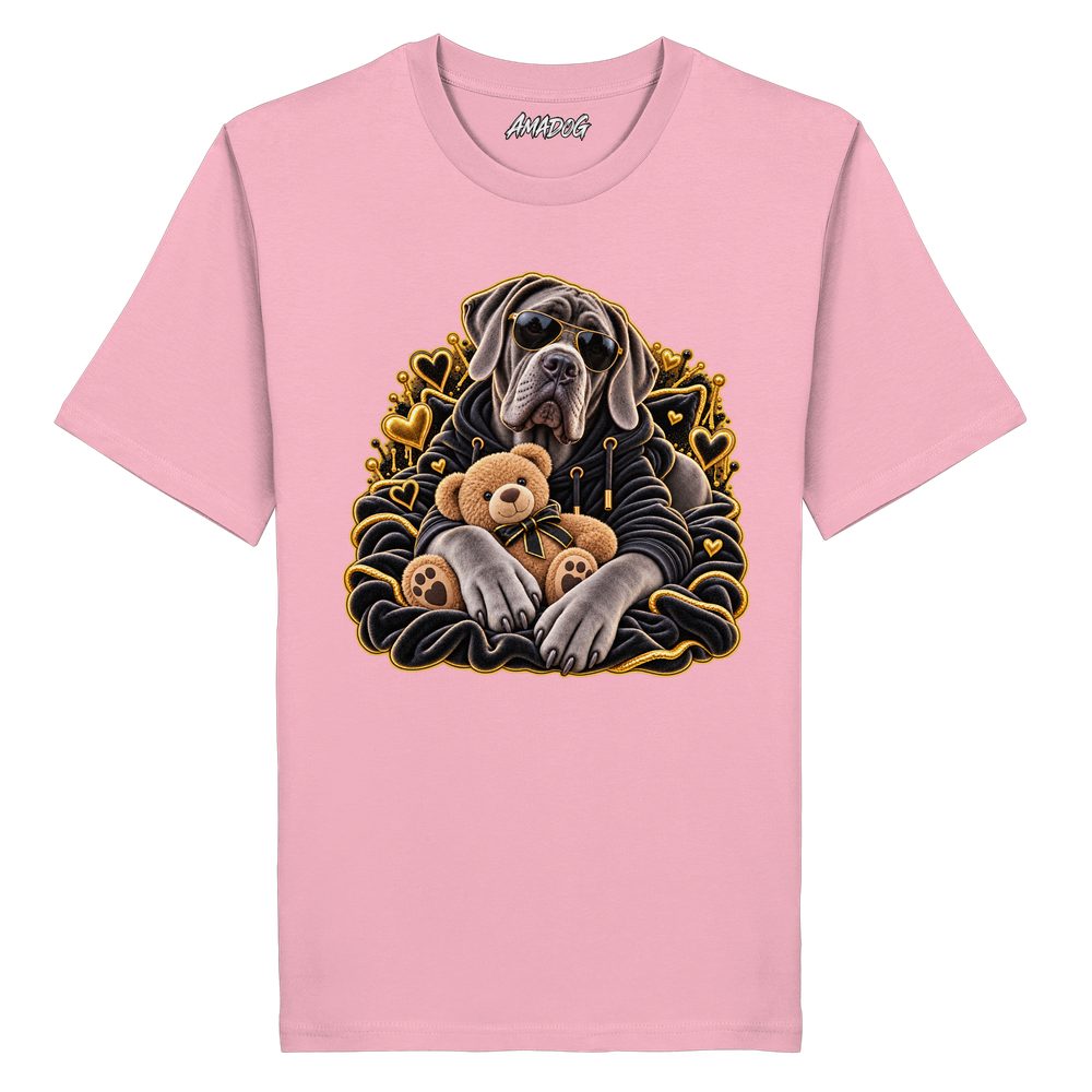 Deutsche Dogge - Cuddle - Organic Shirt – Bild 7