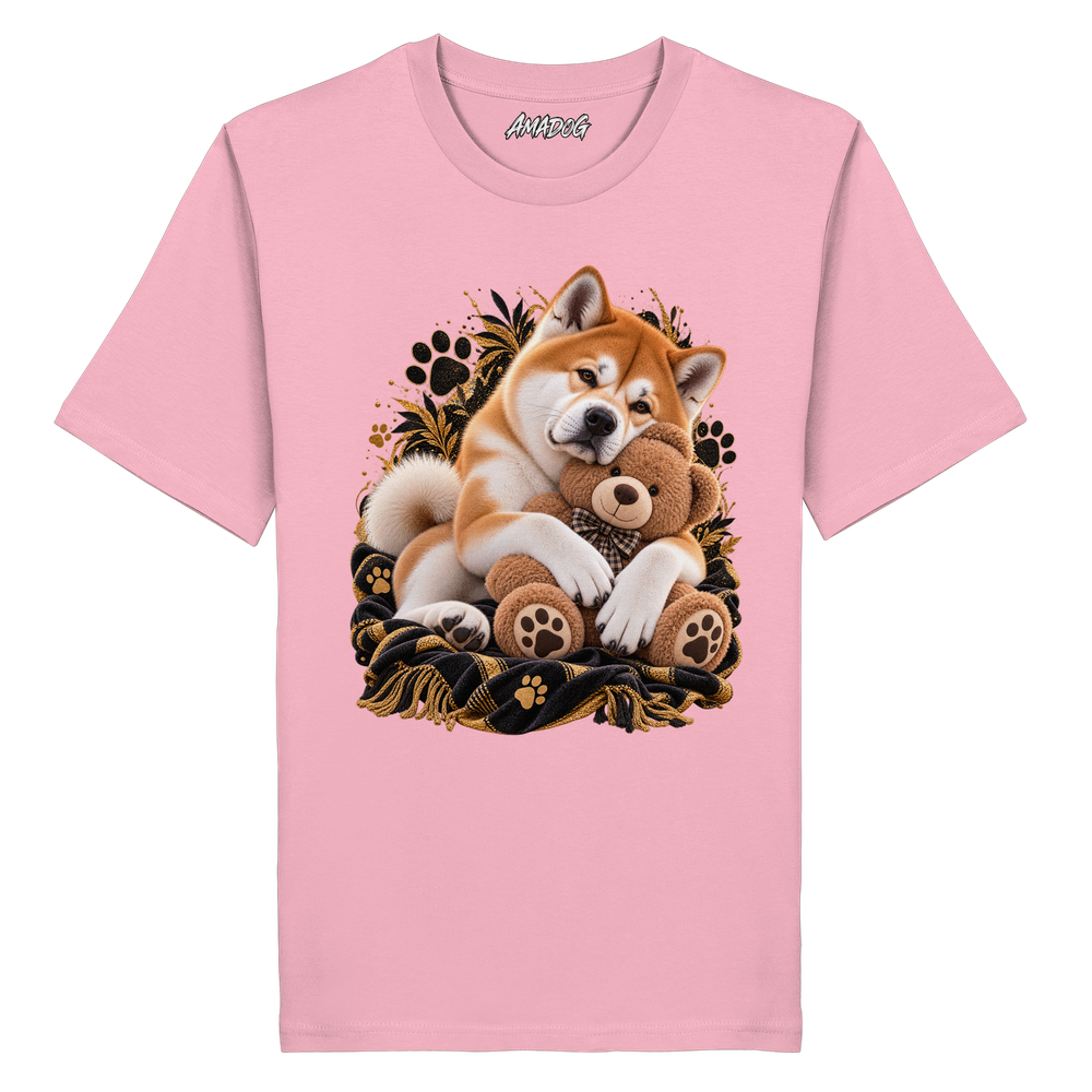 Akita - Cuddle - Organic Shirt – Bild 9