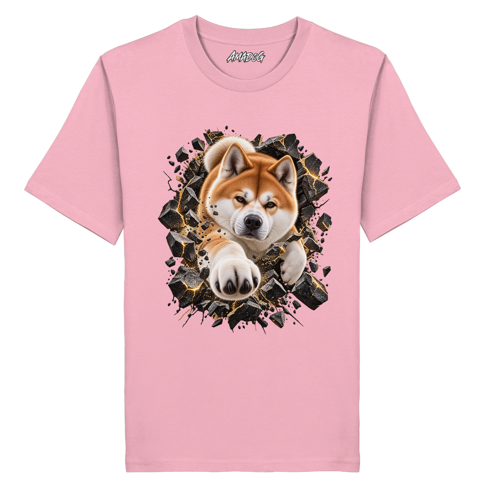 Akita - Breaking Through - Organic Shirt – Bild 9