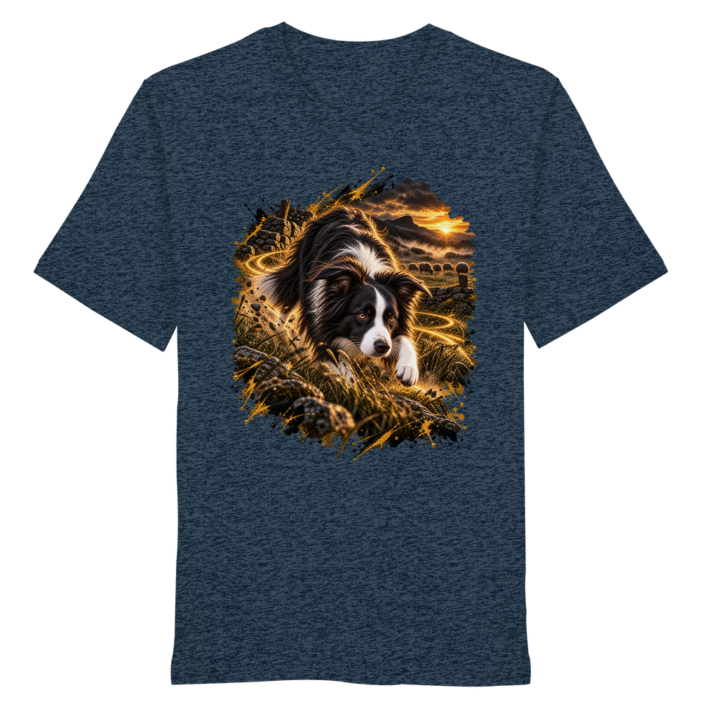 Border Collie - Power - Organic Shirt – Bild 8