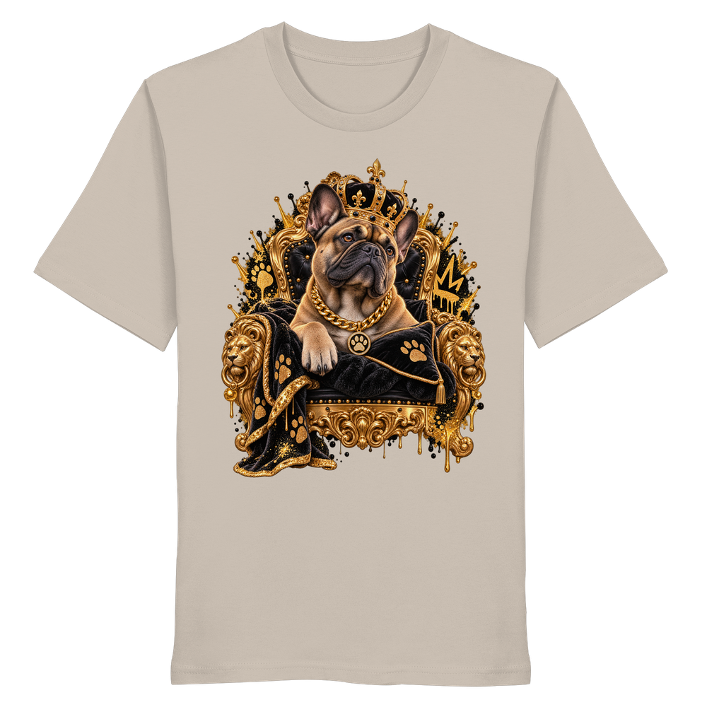 Französische Bulldogge - King - Organic Shirt