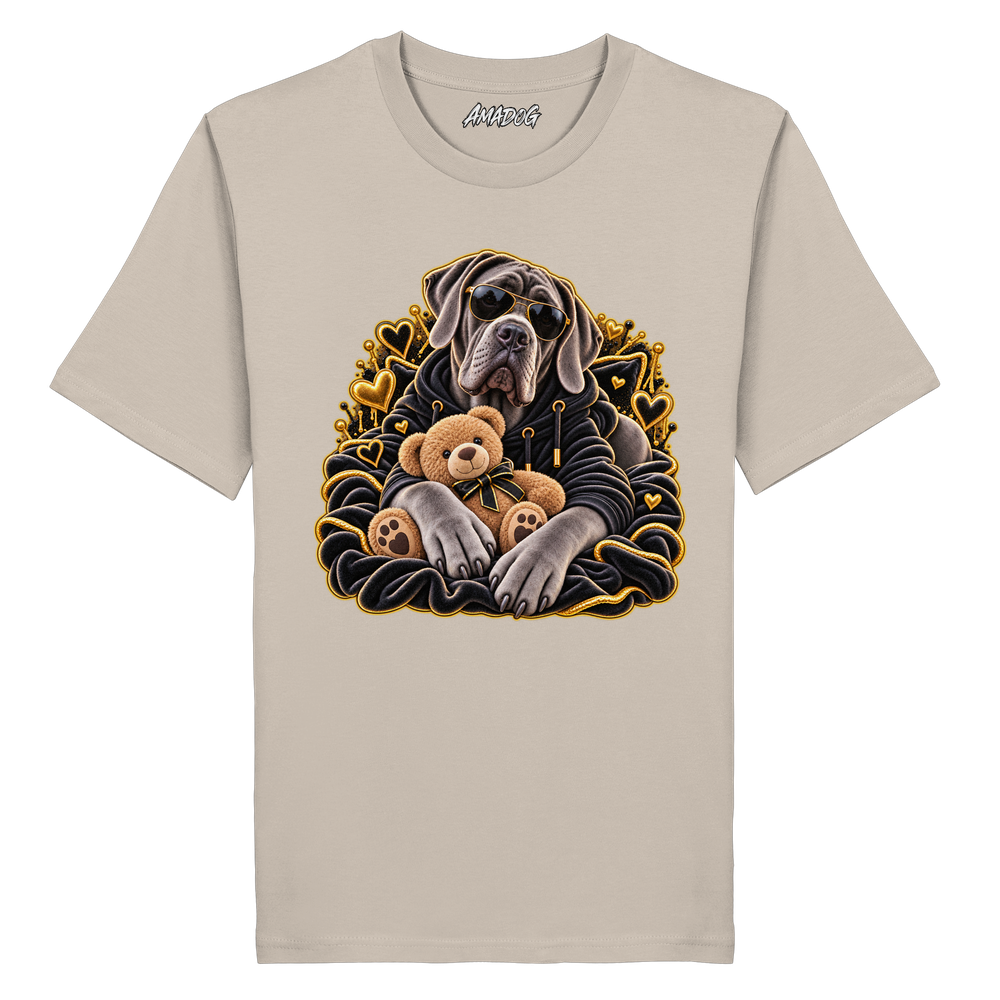 Deutsche Dogge - Cuddle - Organic Shirt – Bild 8