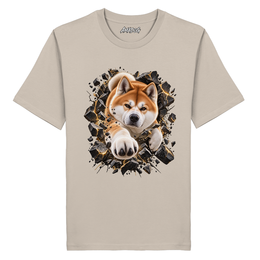 Akita - Breaking Through - Organic Shirt
