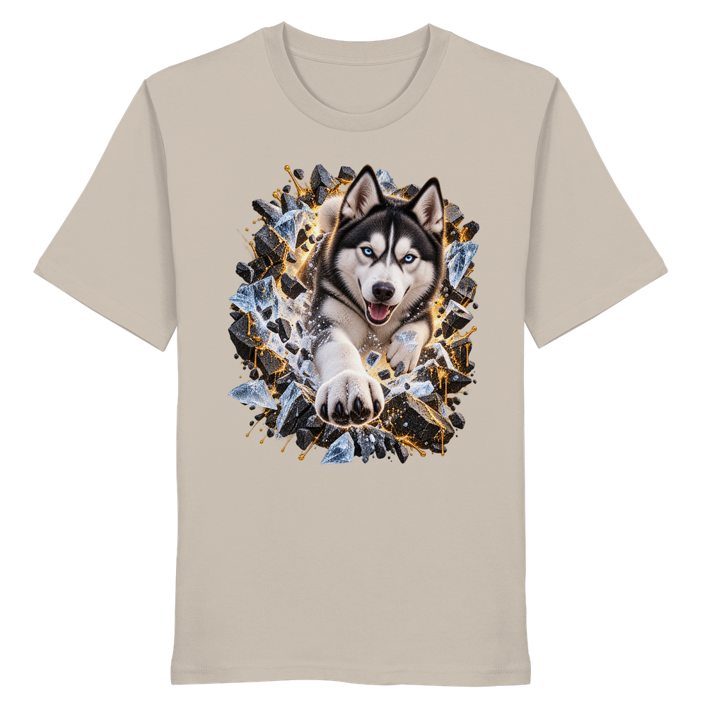 Husky - Breaking Through - Organic Shirt