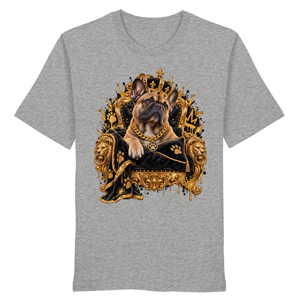Französische Bulldogge - King - Organic Shirt