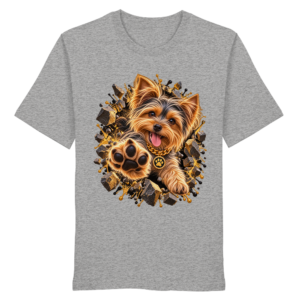 Yorkshire Terrier - Breaking Through - Organic Shirt