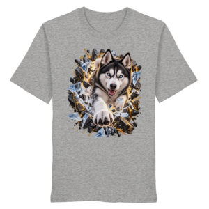 Husky - Breaking Through - Organic Shirt