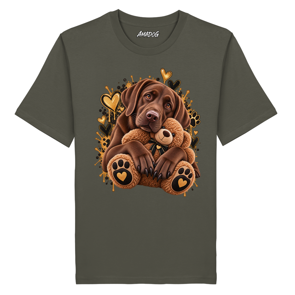 Labrador - Cuddle - Organic Shirt – Bild 5
