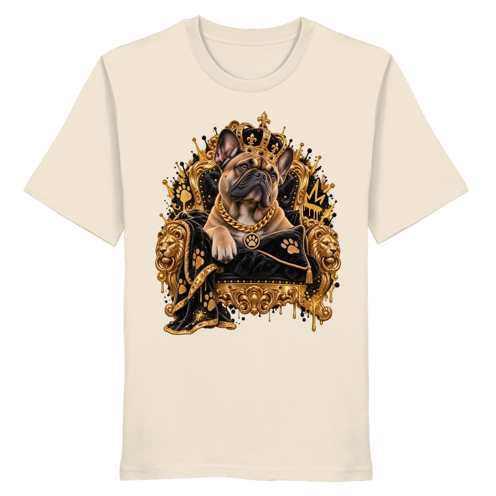 Französische Bulldogge - King - Organic Shirt