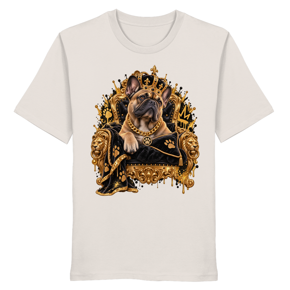 Französische Bulldogge - King - Organic Shirt