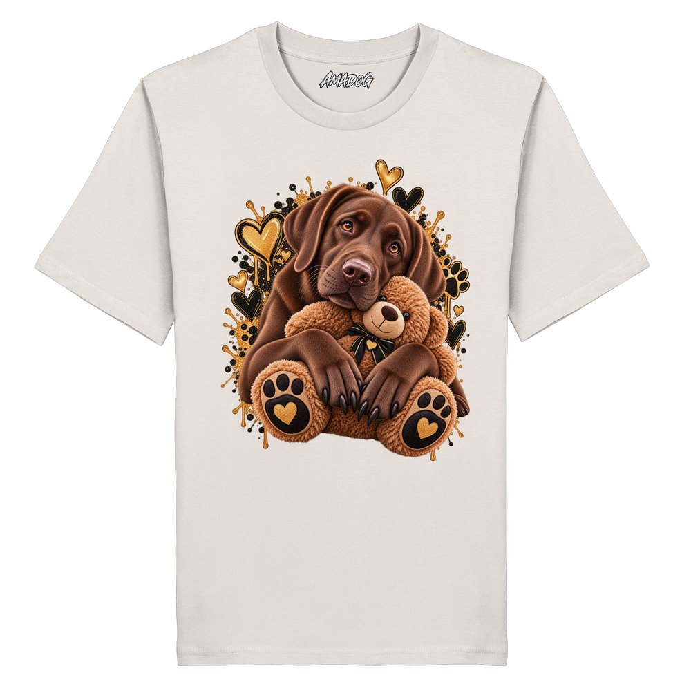 Labrador - Cuddle - Organic Shirt – Bild 3