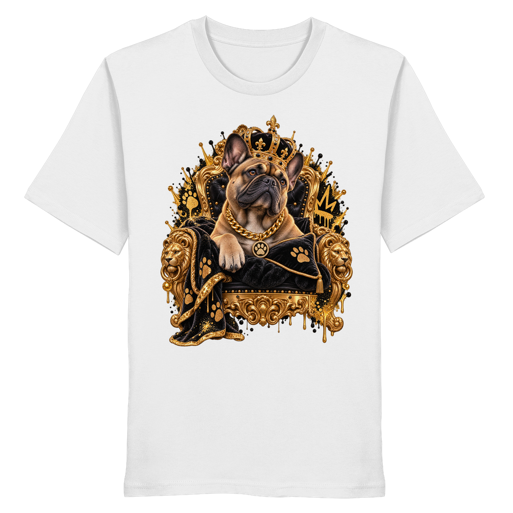 Französische Bulldogge - King - Organic Shirt