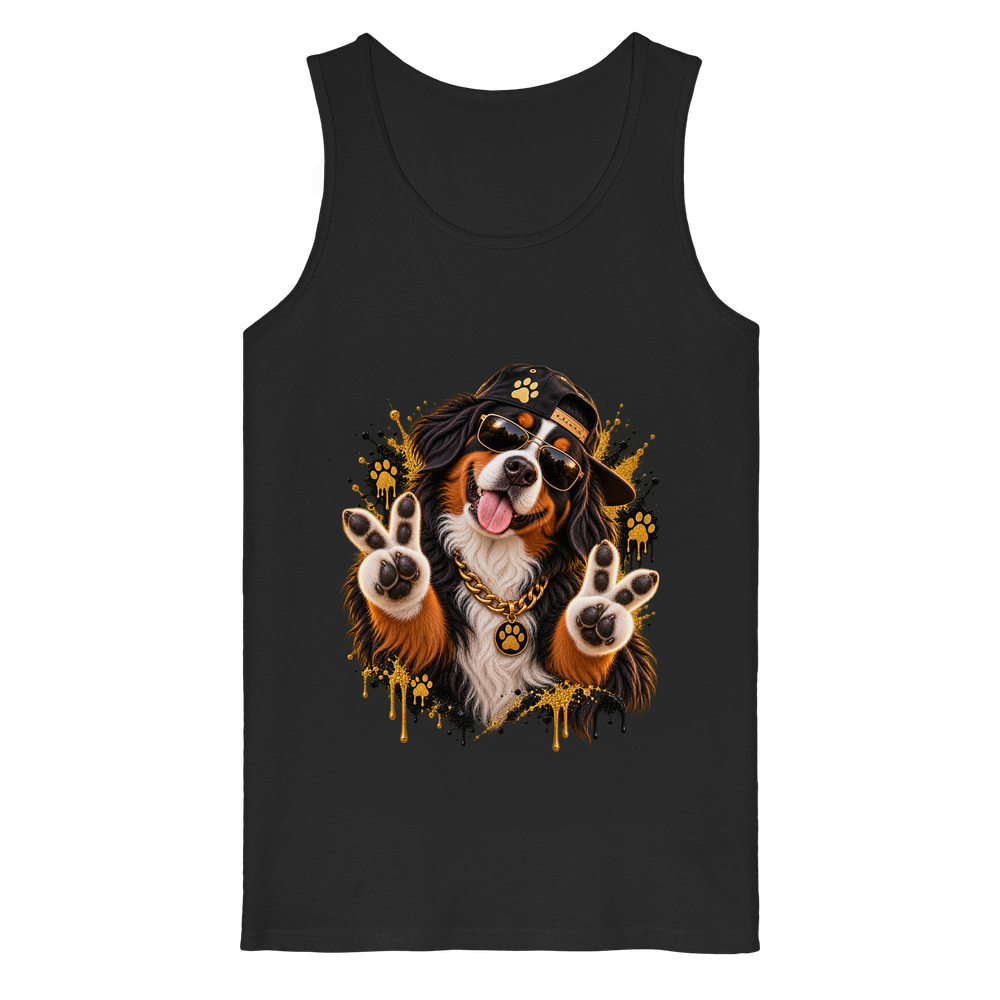 Berner Sennenhund - Funny - Organic Tank Top – Bild 2