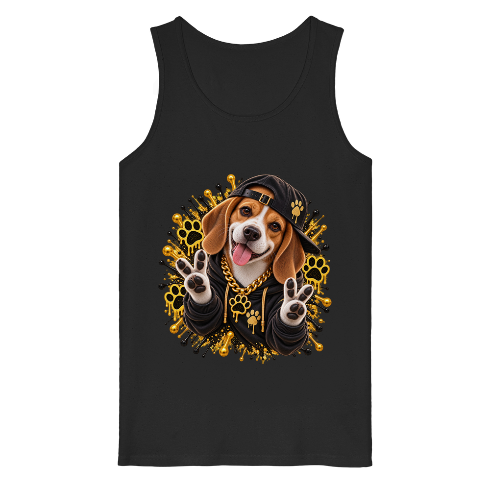 Beagle - Funny - Organic Tank Top – Bild 2