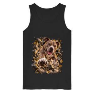 American Pitbull Terrier - Breaking Through - Organic Tank Top