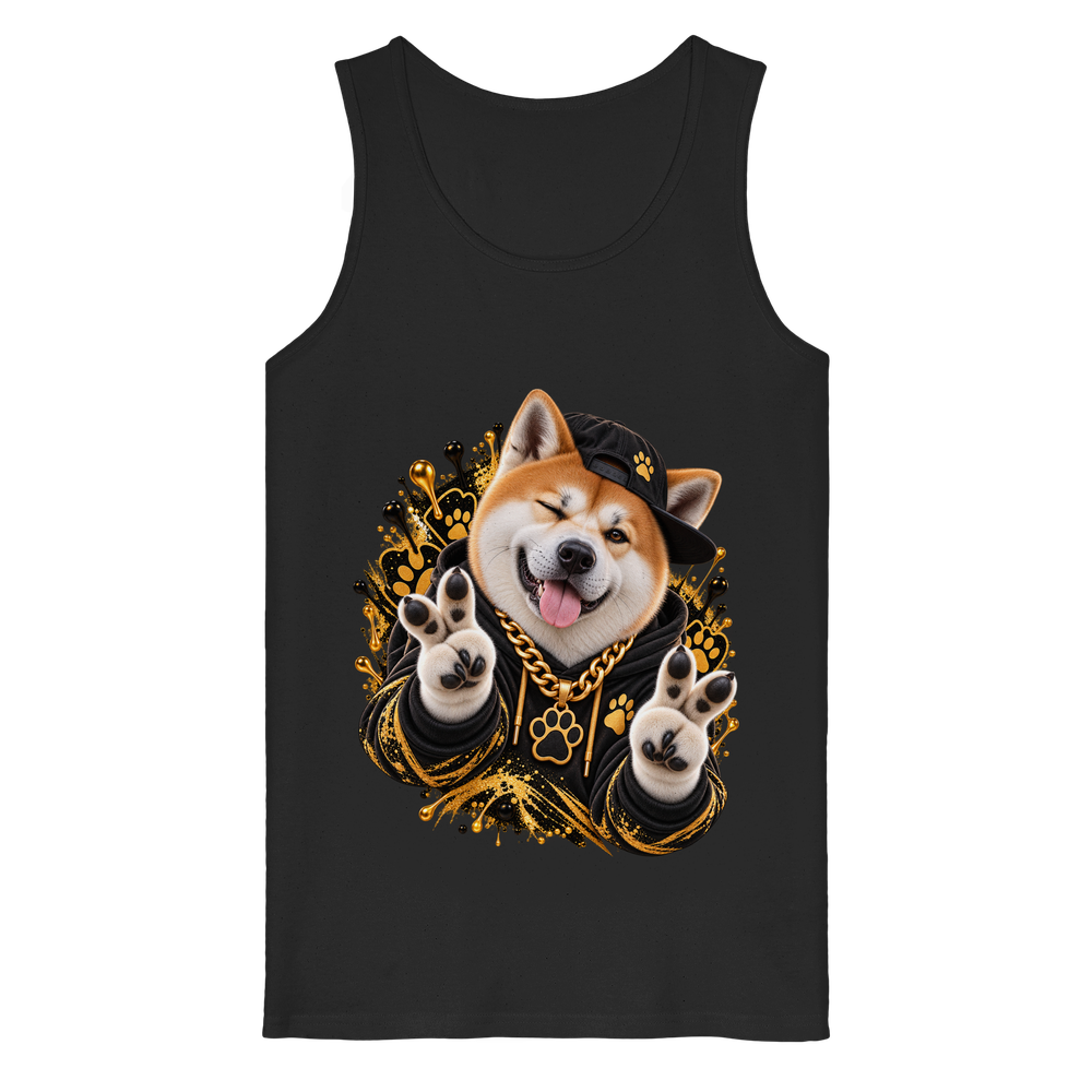 Akita - Funny - Organic Tank Top – Bild 2