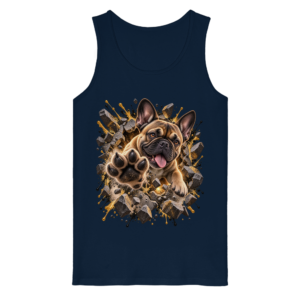 Französische Bulldogge - Breaking Through - Organic Tank Top