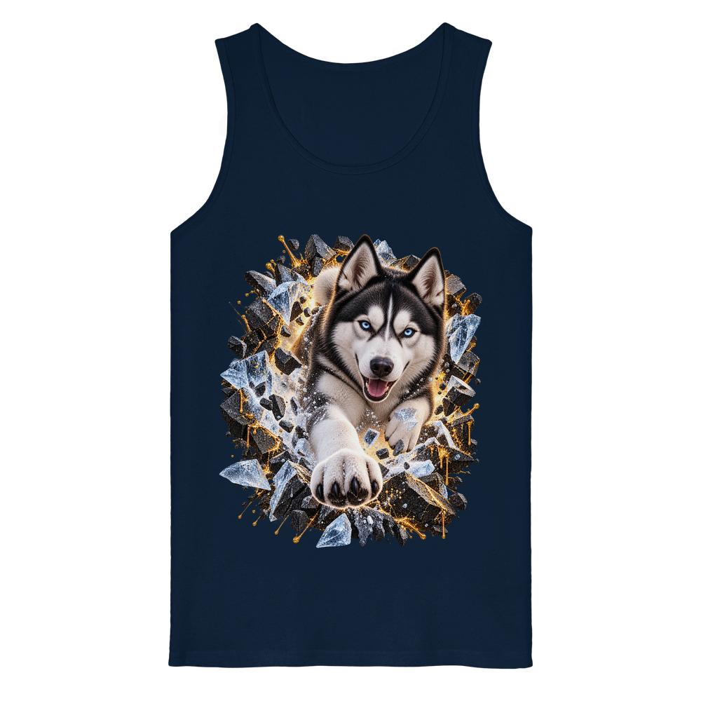 Husky - Breaking Through - Organic Tank Top