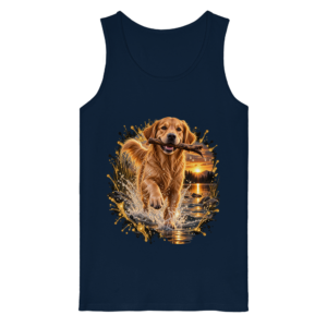 Golden Retriever - Power - Organic Tank Top