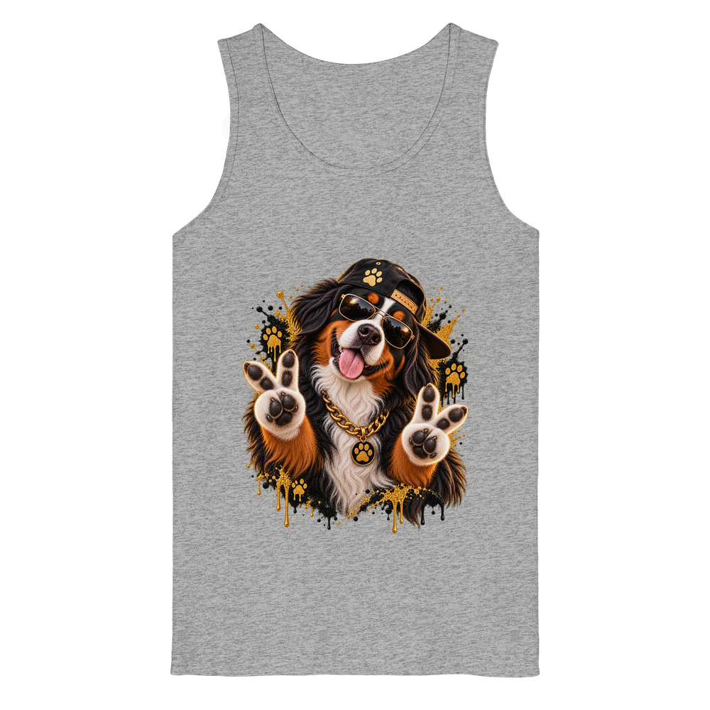 Berner Sennenhund - Funny - Organic Tank Top – Bild 4