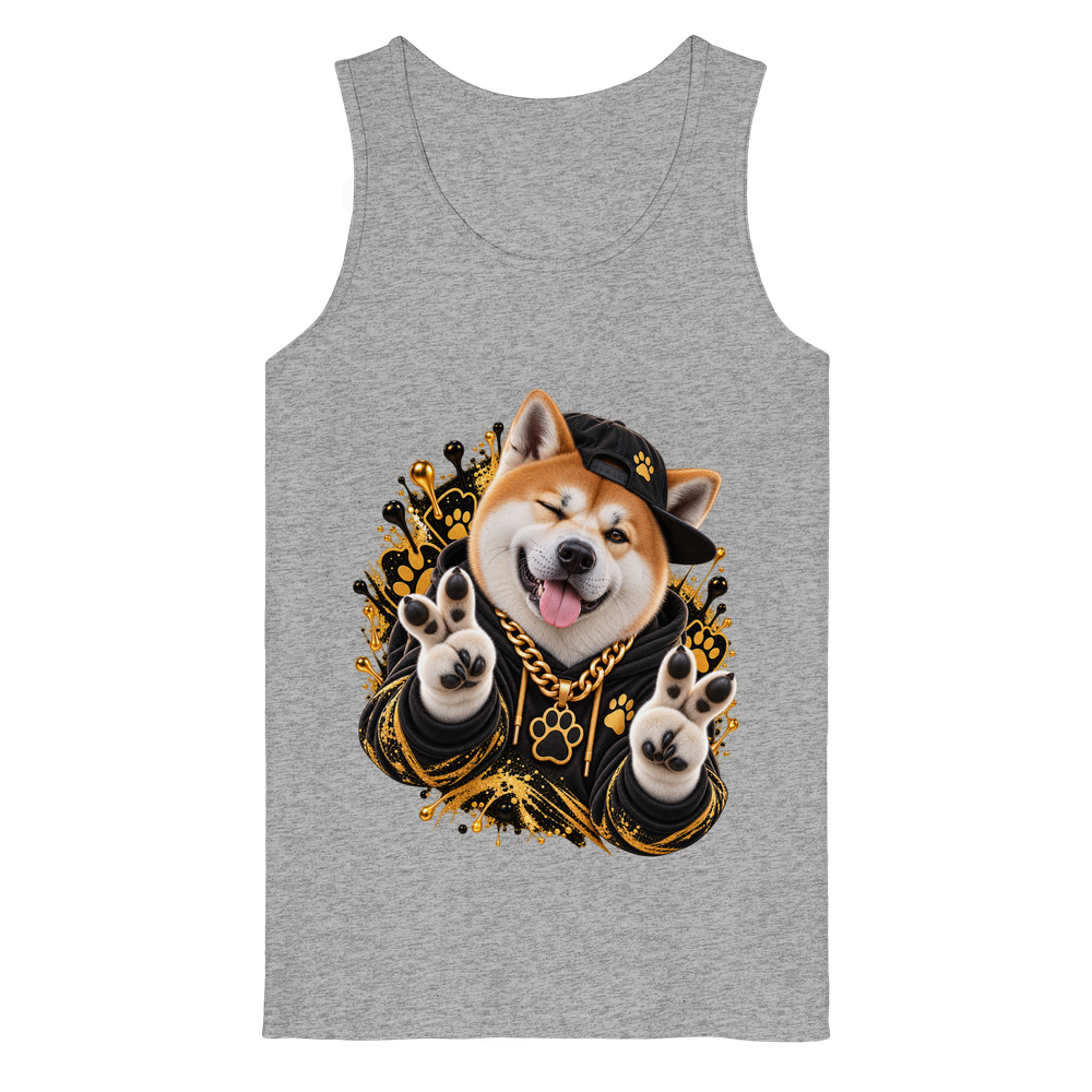 Akita - Funny - Organic Tank Top – Bild 4