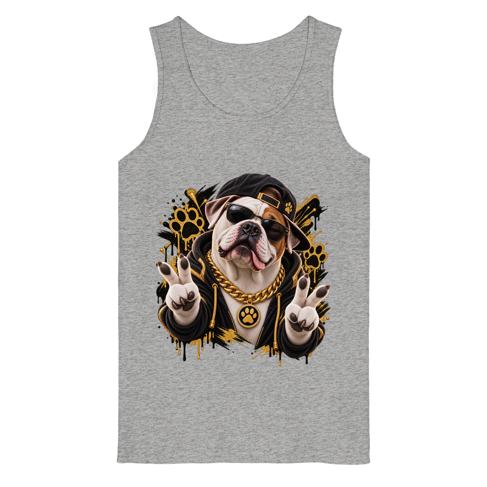 American Bulldog - Funny - Organic Tank Top – Bild 4