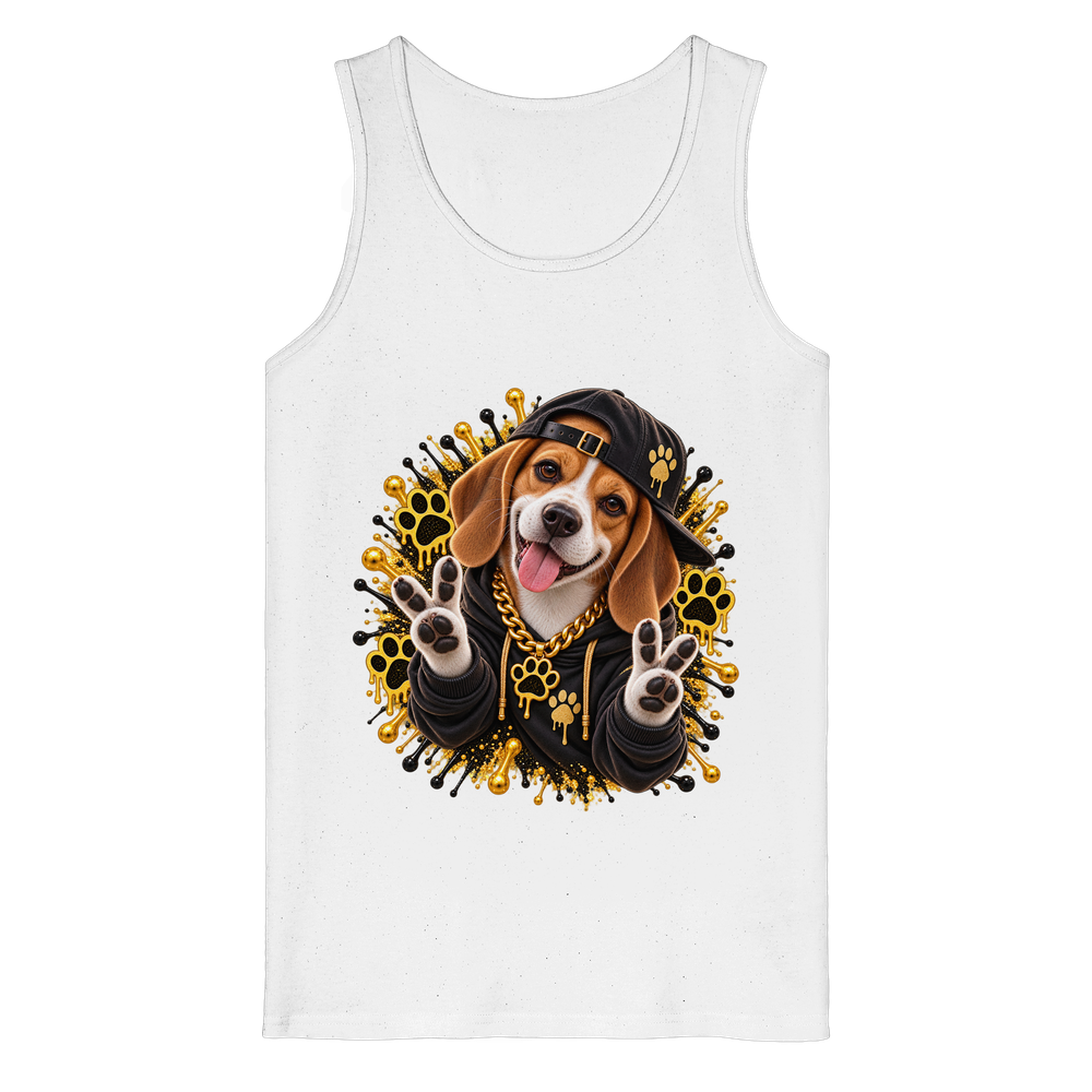 Beagle - Funny - Organic Tank Top – Bild 3