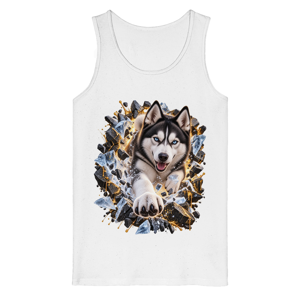 Husky - Breaking Through - Organic Tank Top