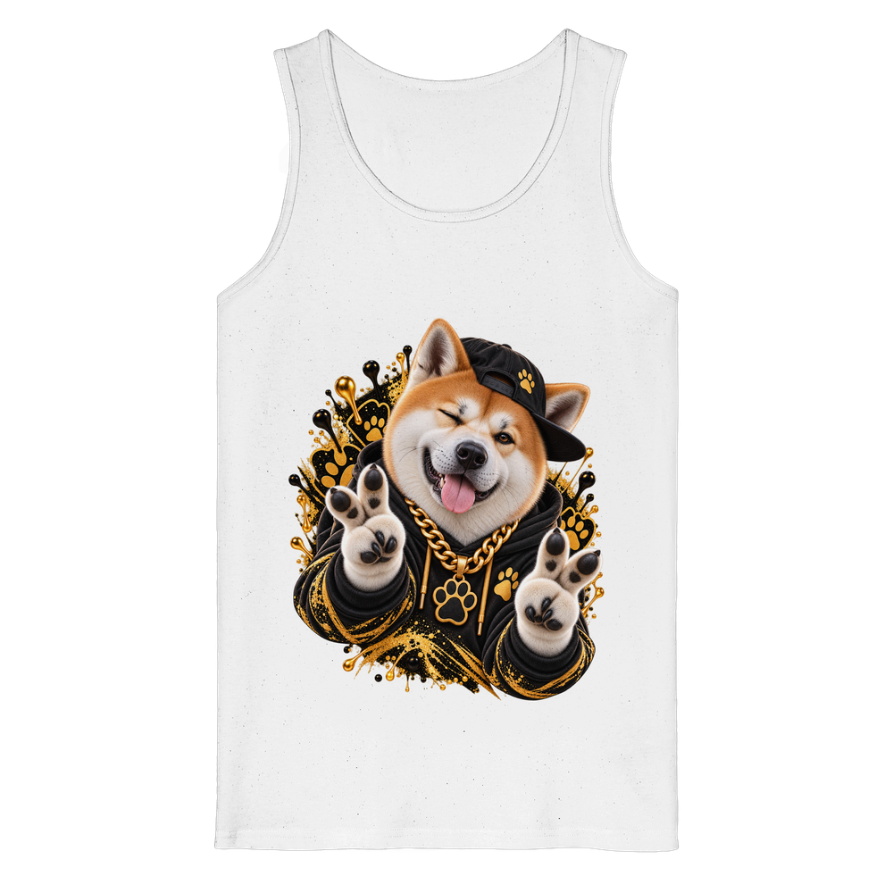 Akita - Funny - Organic Tank Top – Bild 3