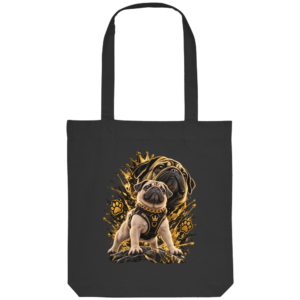 Mops - Power - Organic Tote-Bag