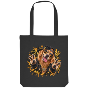 Golden Retriever - Funny - Organic Tote-Bag